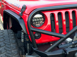 Crusher Front Fender 2" Flare for Jeep JK / JKU - Steel