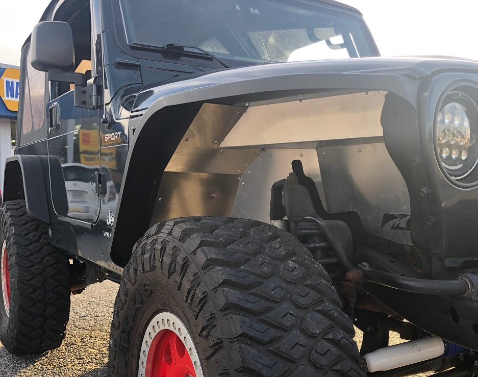 High Line Inner Fender Kit for Jeep TJ / LJ Motobilt