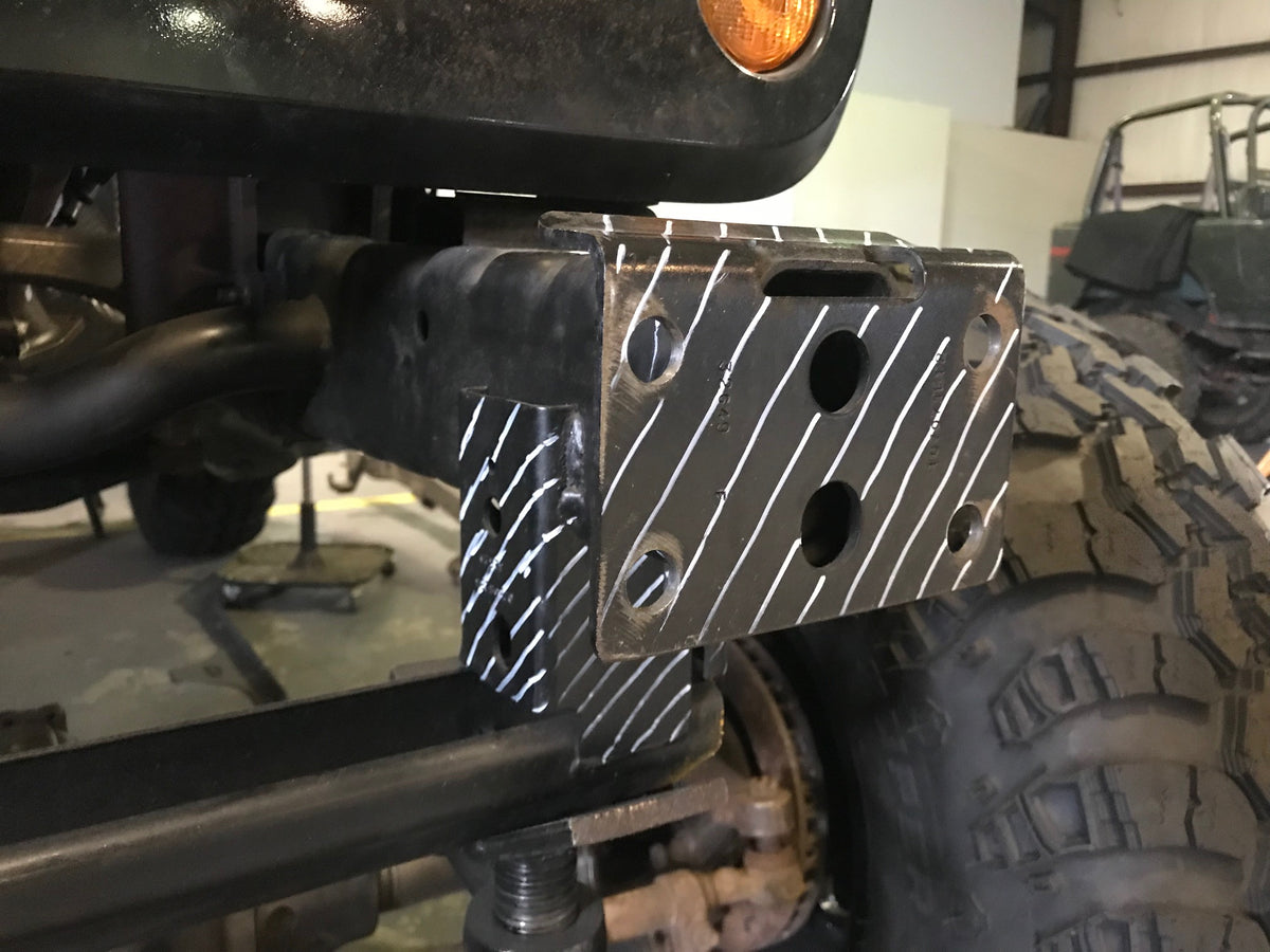 Hatchet Series Front Frame Chop Bumper w/ Stinger and Fog Mounts for Jeep JK / JKU