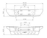 Crusher Front Bumper for Jeep JK / JKU