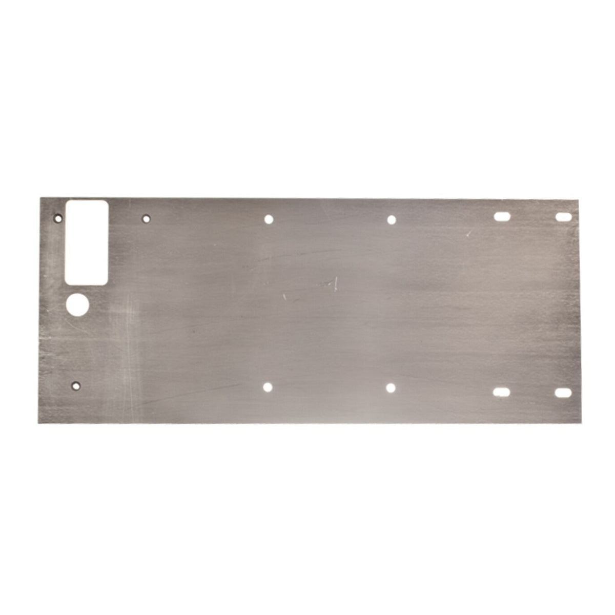 Motobilt Tailgate Cover / Armor MB1046 for Jeep YJ - Steel 3/16" thick front view