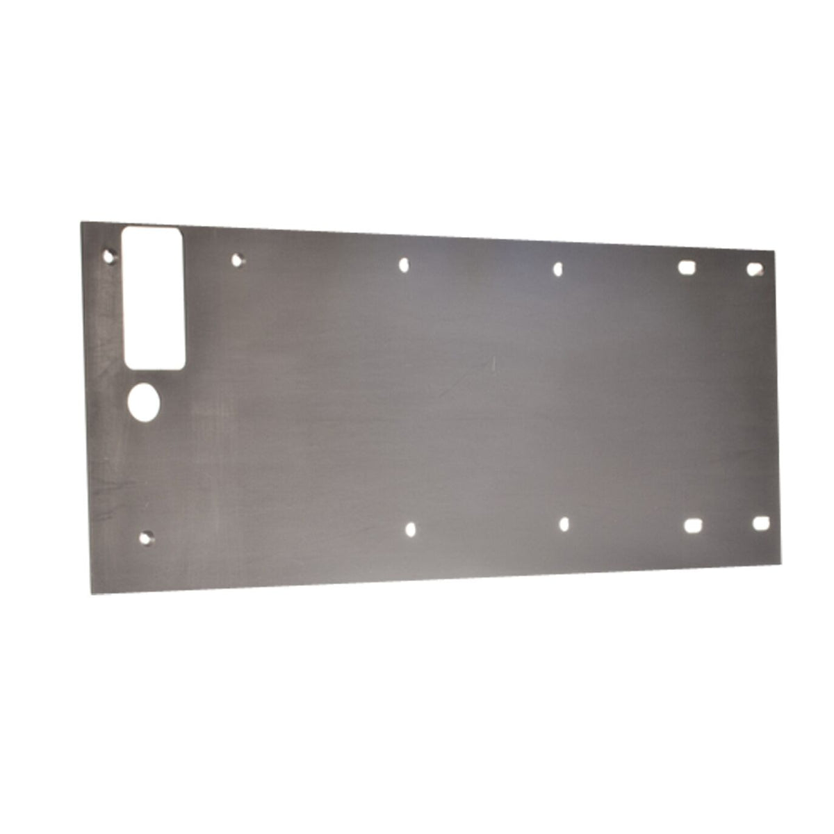 Motobilt Tailgate Cover / Armor MB1046 for Jeep YJ - Steel 3/16" thick drivers side view