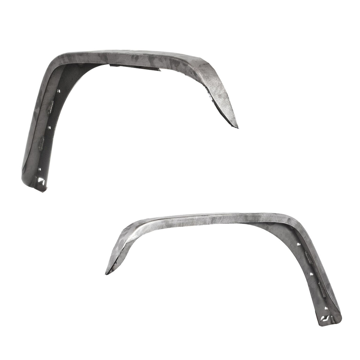 Crusher Front Fender 2" Flare for Jeep JK / JKU - Steel