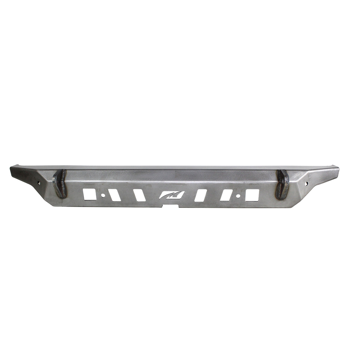 Rear Crusher Bumper w/Light Mounts Without Spare Cutout for Jeep JL Motobilt