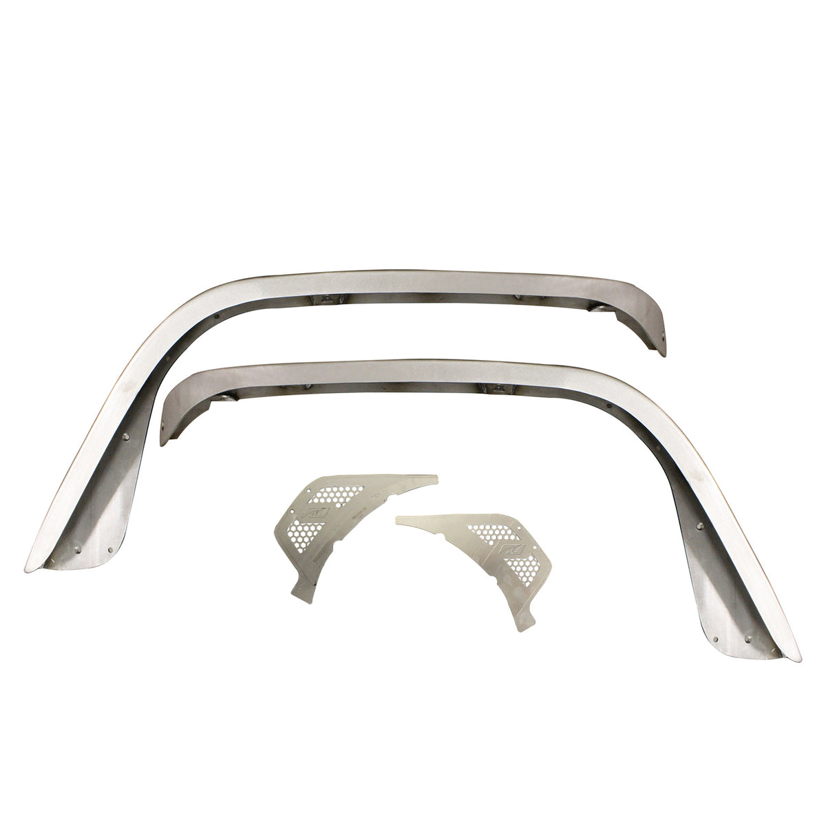 Crusher Front Fender Flares for Jeep JL/JLU/JT Gladiator - Steel Motobilt