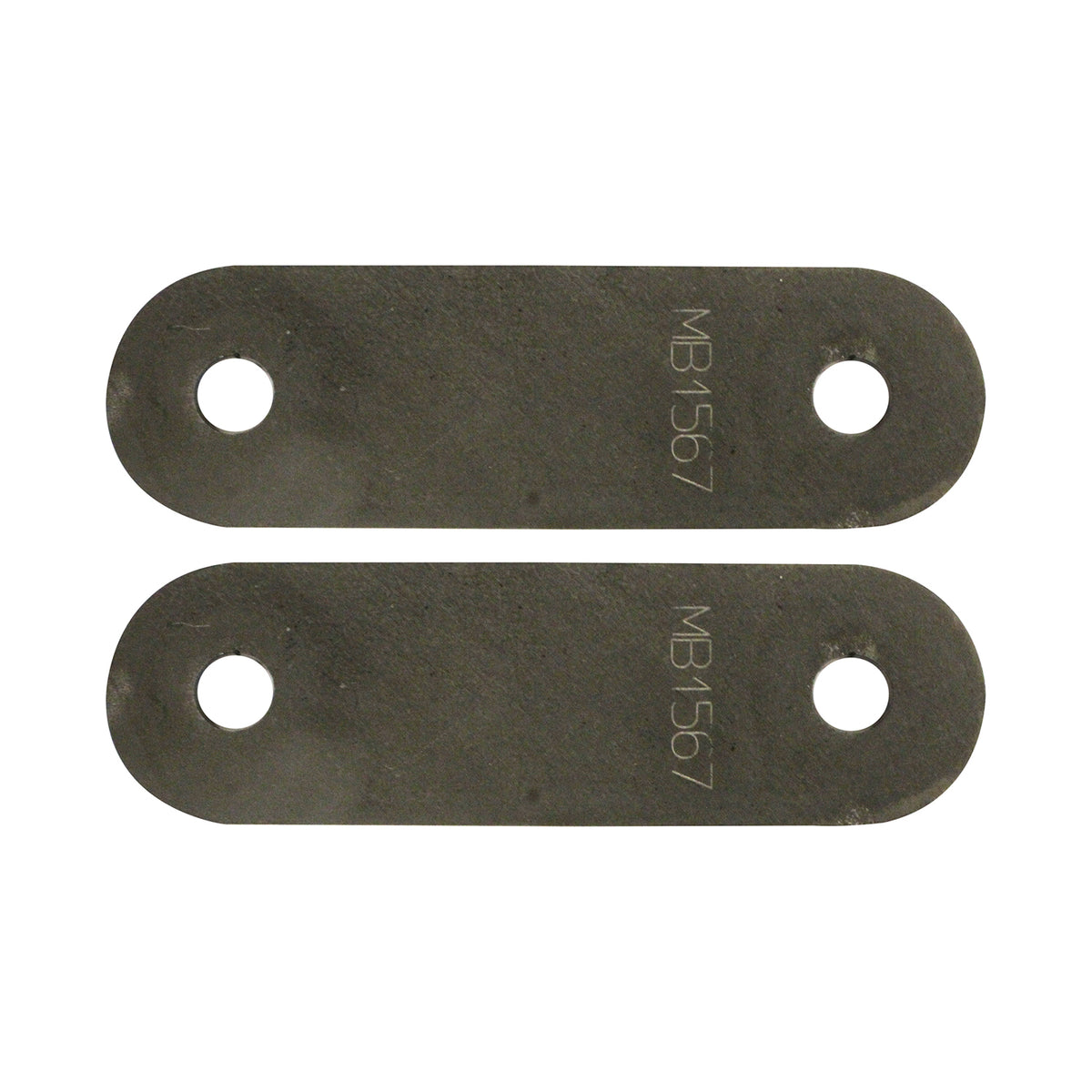 4" Straight Leaf Spring Shackle (2 Holes) Motobilt