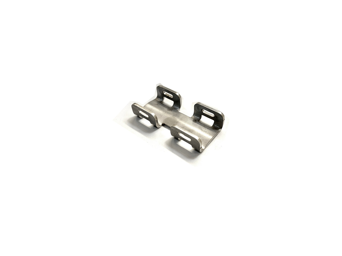 Zip Tie Mount for Round Tube - Stainless Steel Motobilt