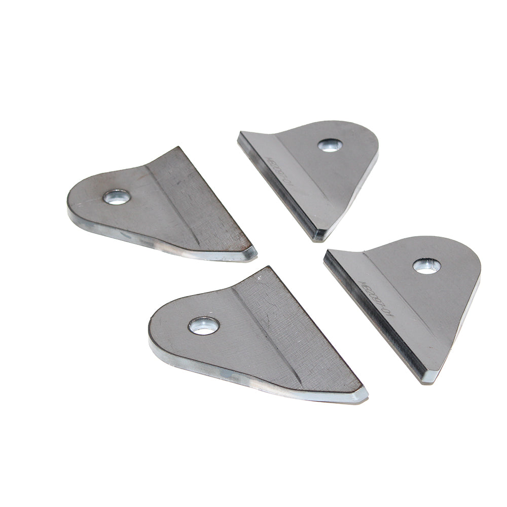 Link Mount Brackets for Round Tube - Choose Bolt Hole Size Motobilt