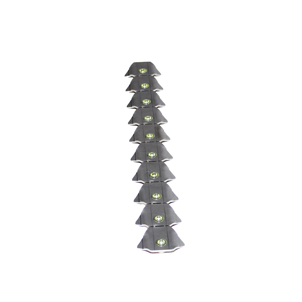 Trick Tabs w/ 1/4-20 Rivnuts 10 Pack Motobilt
