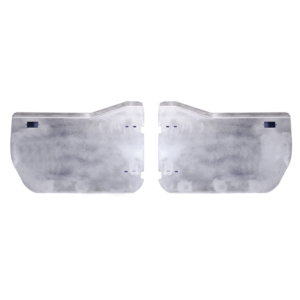 Motobilt aluminum front half door for Jeep JK, bare aluminum product view