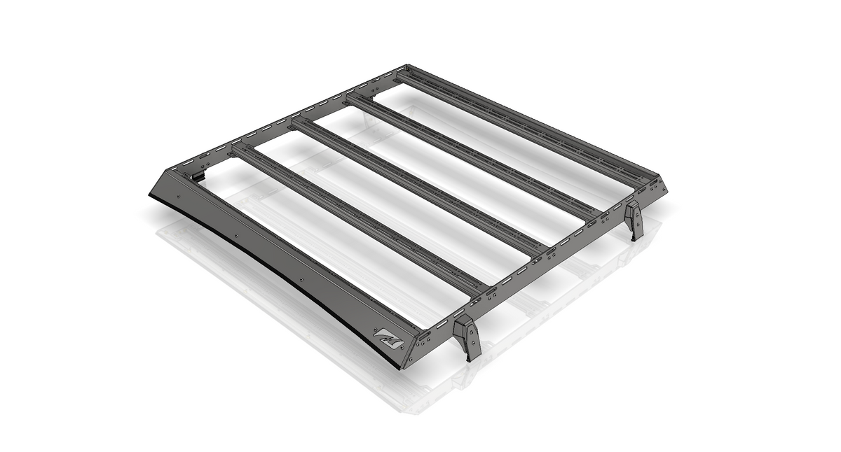 Half Cab Roof Rack for Jeep JLU Motobilt