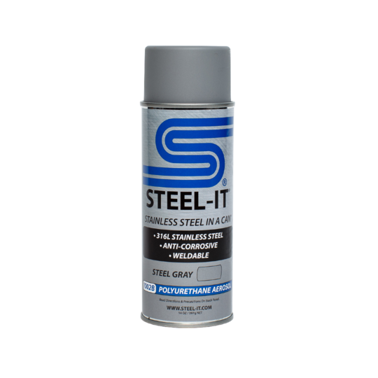 Steel-It Steel Gray Polyurethane Aerosol Motobilt