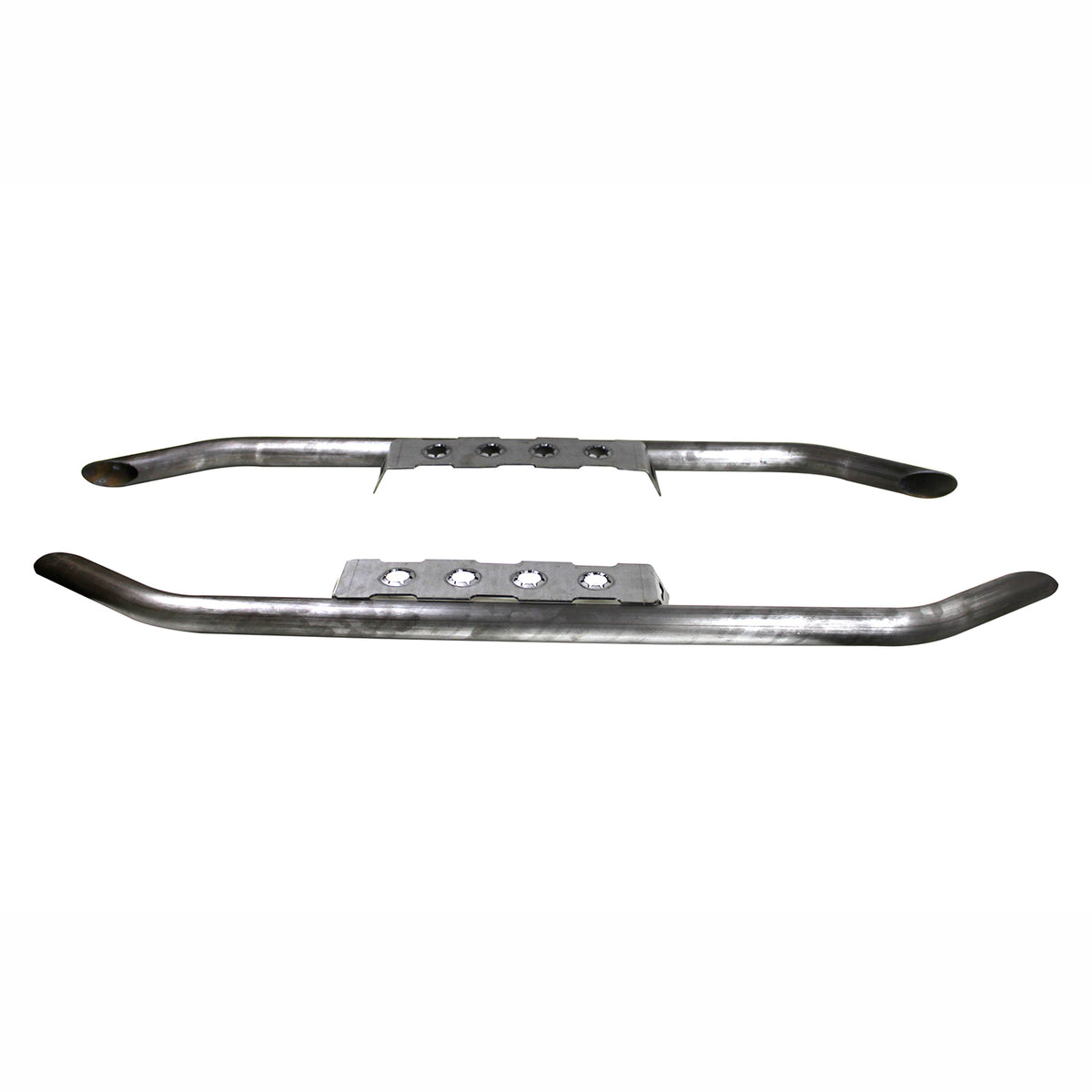 Rocker Guard Tube Kit with Grimple Steps Fits Flat Rockers Motobilt