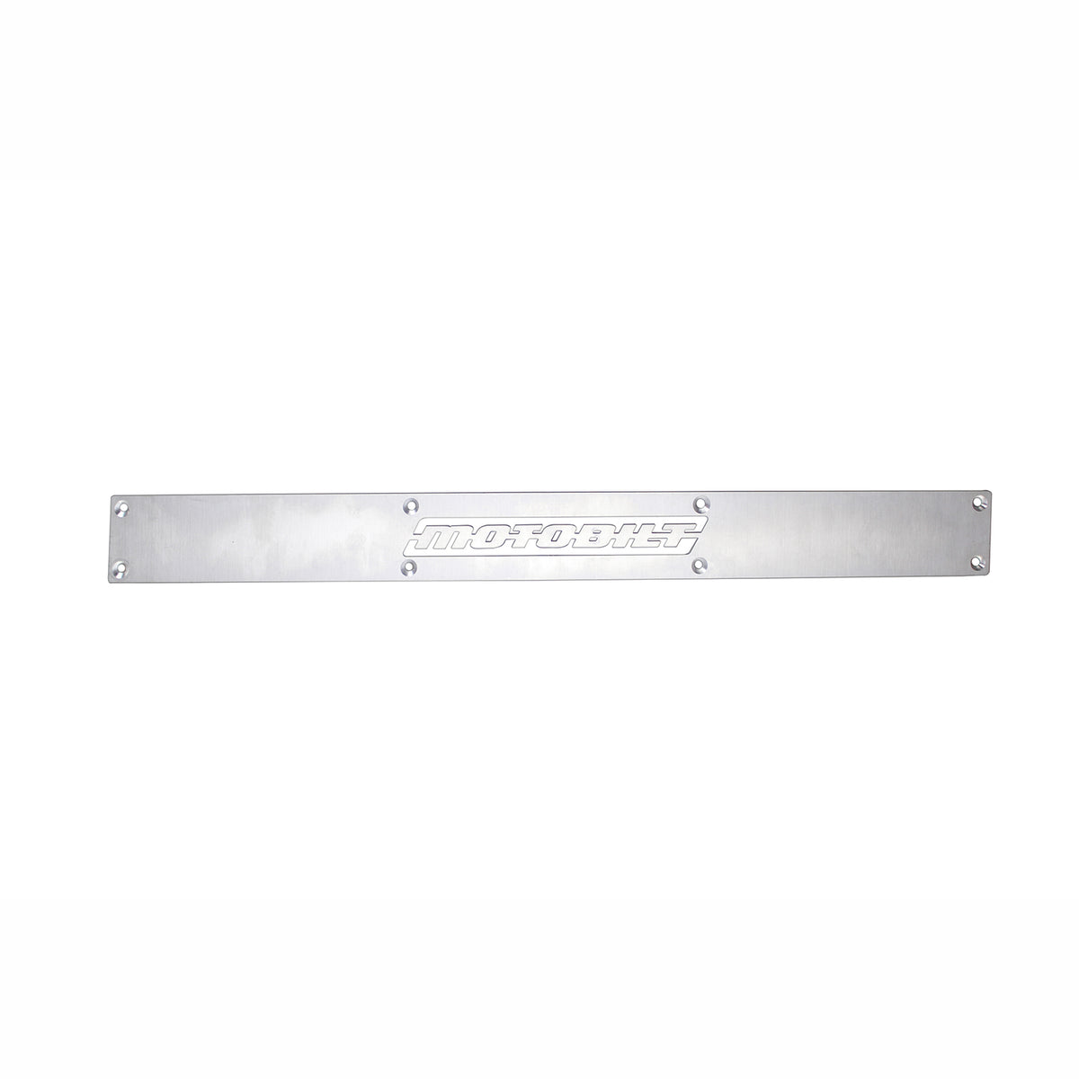 Motobilt Aluminum Below Tailgate Armor MB1045-A for Jeep CJ / YJ / TJ / LJ made from 3/16" thick aluminum front view