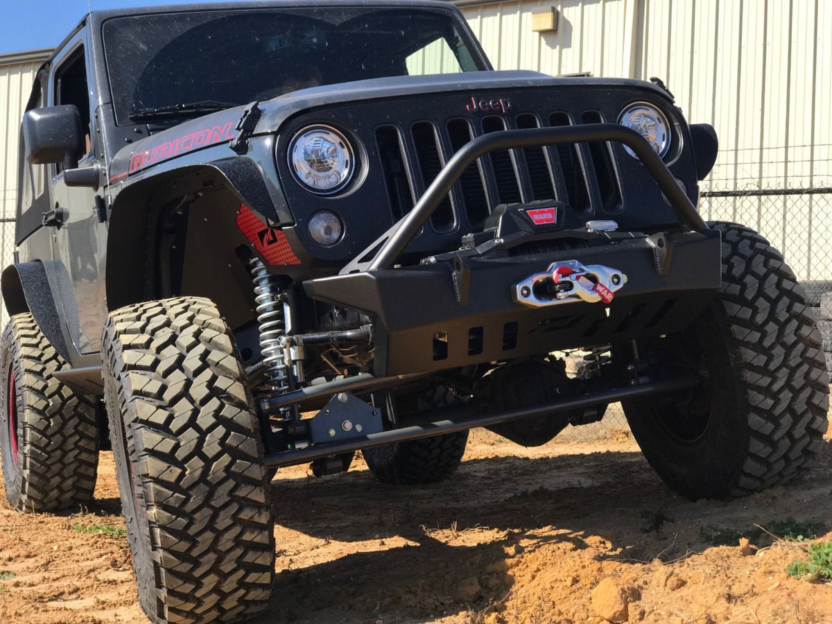 Crusher Front Bumper w/ Stinger for Jeep JK / JKU