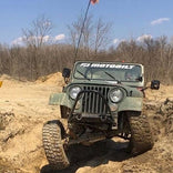 Stubby Front Bumper w/ Stinger for Jeep CJ