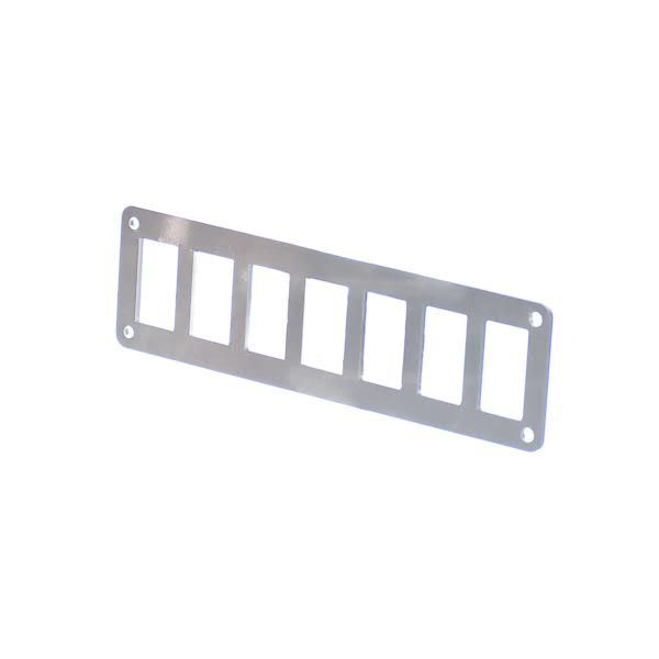 7 Hole Aluminum Switch Panel Motobilt