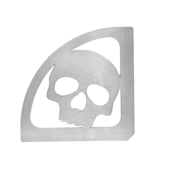4" Skull Gusset Motobilt