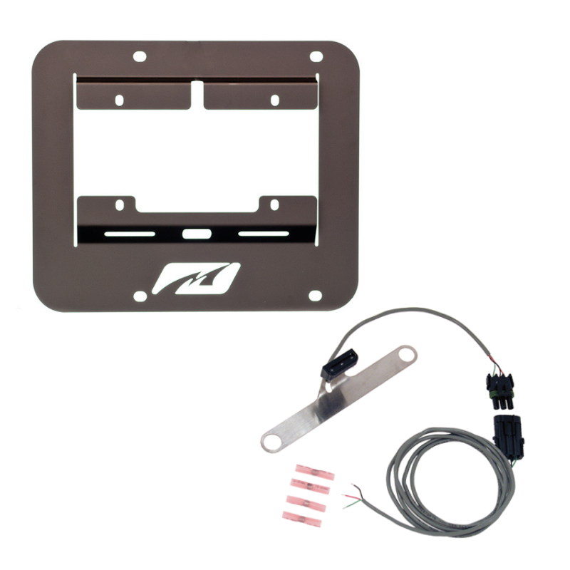 Spare Tire Delete Tag Mount for Jeep YJ / TJ / LJ Motobilt