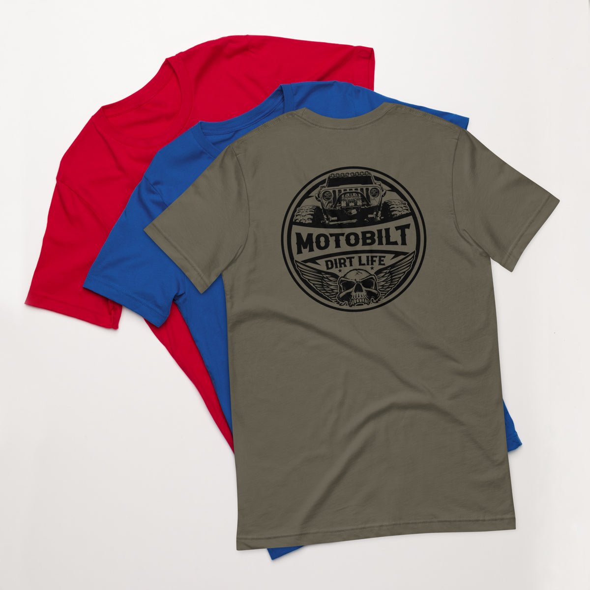 Motobilt Bella Canvas Dirt Life T-Shirt Motobilt