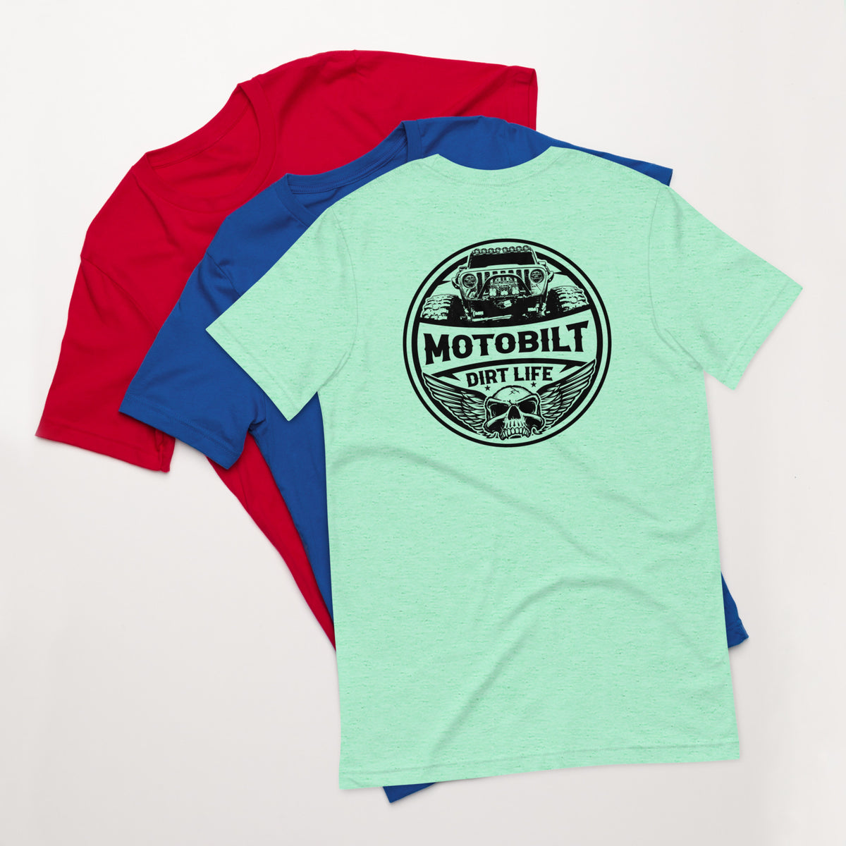 Motobilt Bella Canvas Dirt Life T-Shirt Motobilt