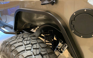Customizing the Motobilt Rear Double Arch 2" Fender Flare Set for Jeep TJ/LJ
