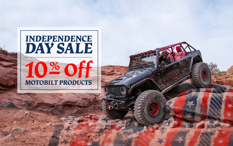 Celebrate Independence Day with Motobilt's Sitewide Sale!