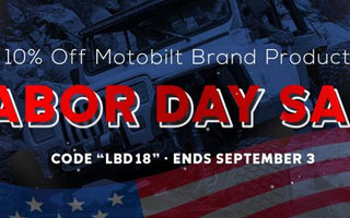 Labor Day Sale at Motobilt!