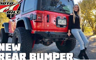 Install Video:  Jeep JL Crusher Rear Bumper & Tag Mount