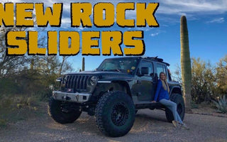 LiteBrite Installs Motobilt Jeep JL Rocker Guards With Steps