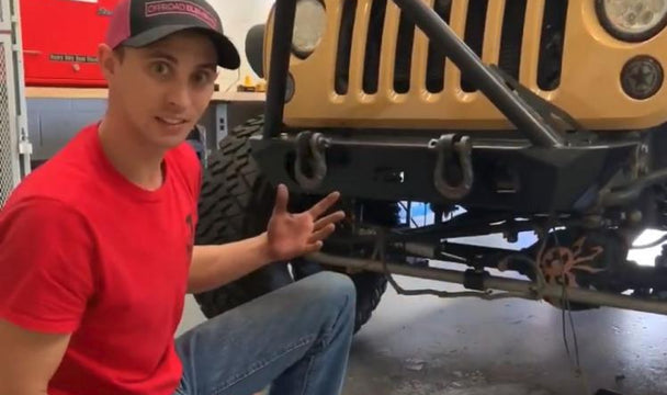 The Hatchet:  Jeep JK Front Bumper Install Video