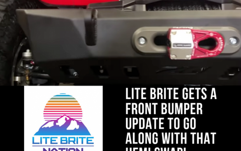 Jeep JL Crusher Front Bumper Install By Lite Brite