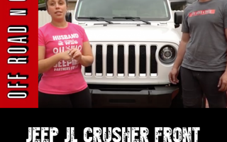 How To Install The Jeep Wrangler JL  Front Bumper From Motobilt