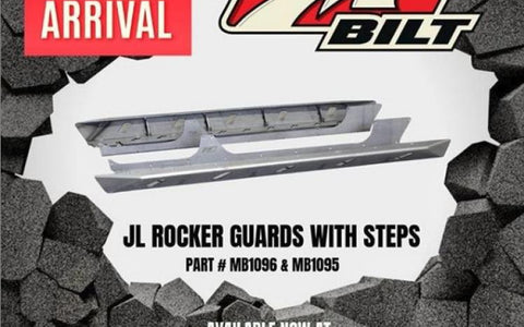 Jeep JL Rocker Guards & Steps Just Released