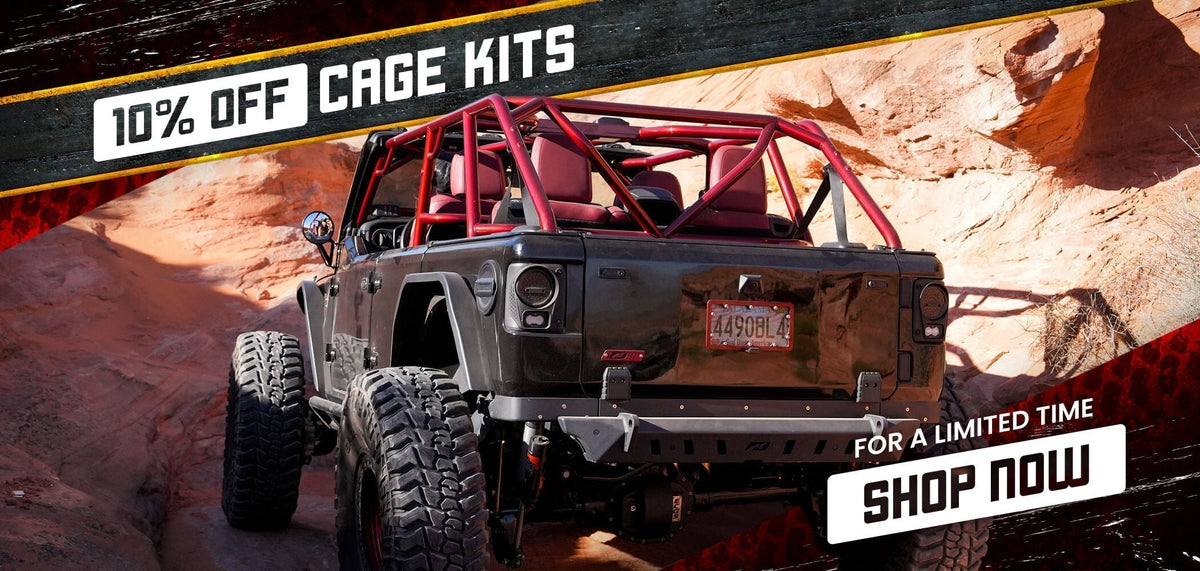 Save Big On Our JKU and JLU Cage Kits!