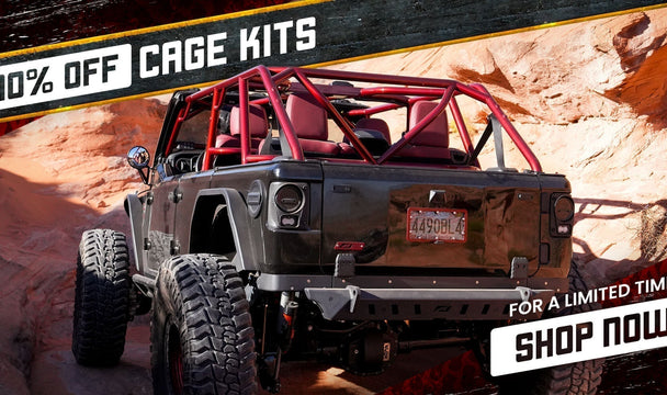 Save Big On Our JKU and JLU Cage Kits!