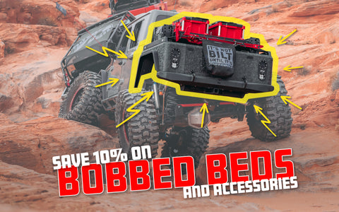 Revolutionize Your Jeep Gladiator with the Motobilt Bobbed Bed and Accessories Sale!