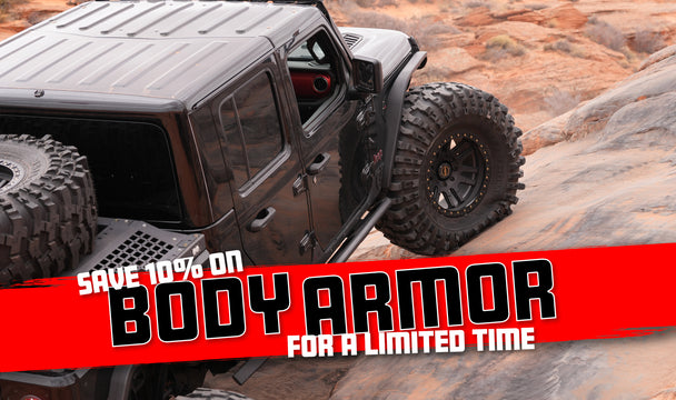 Upgrade Your Jeep with Motobilt's 10% Off Body Armor Sale