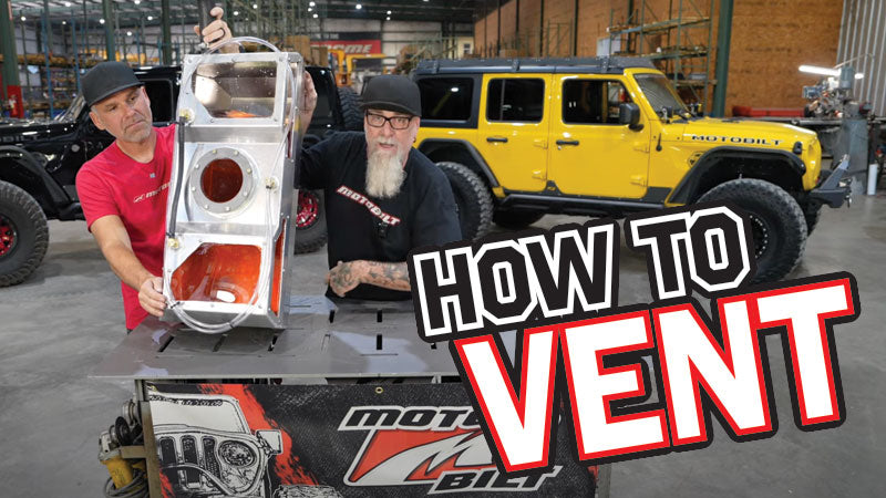 How to Vent your fuel cell