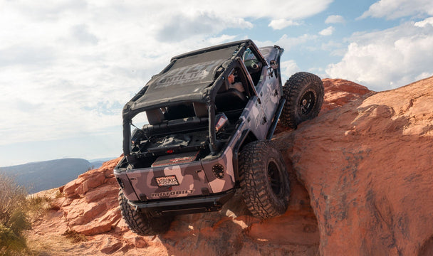 SpiderWebShade + Motobilt Roll Cages: Shade Meets Strength