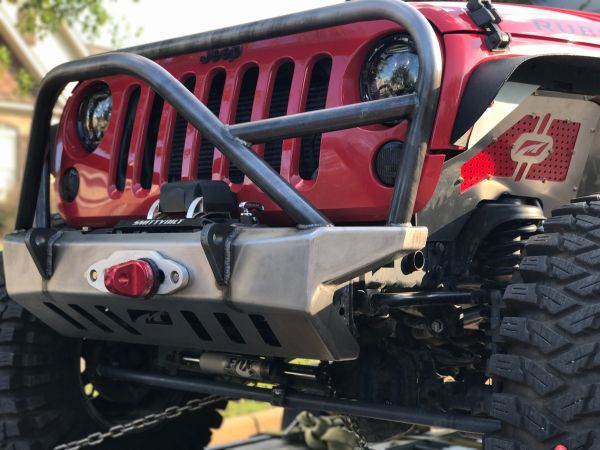 How To: Installation of a Motobilt Jeep JK Crusher front bumper