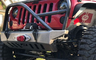 How To:  Installation of a Motobilt Jeep JK Crusher front bumper