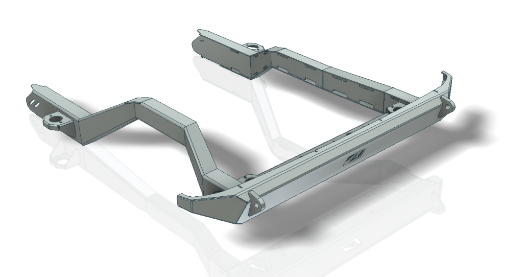 New Product: Jeep JK Rear Frame Chop Bumper with Cross Member