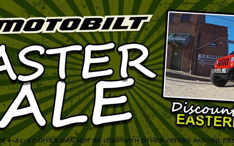 Motobilt Easter Sale