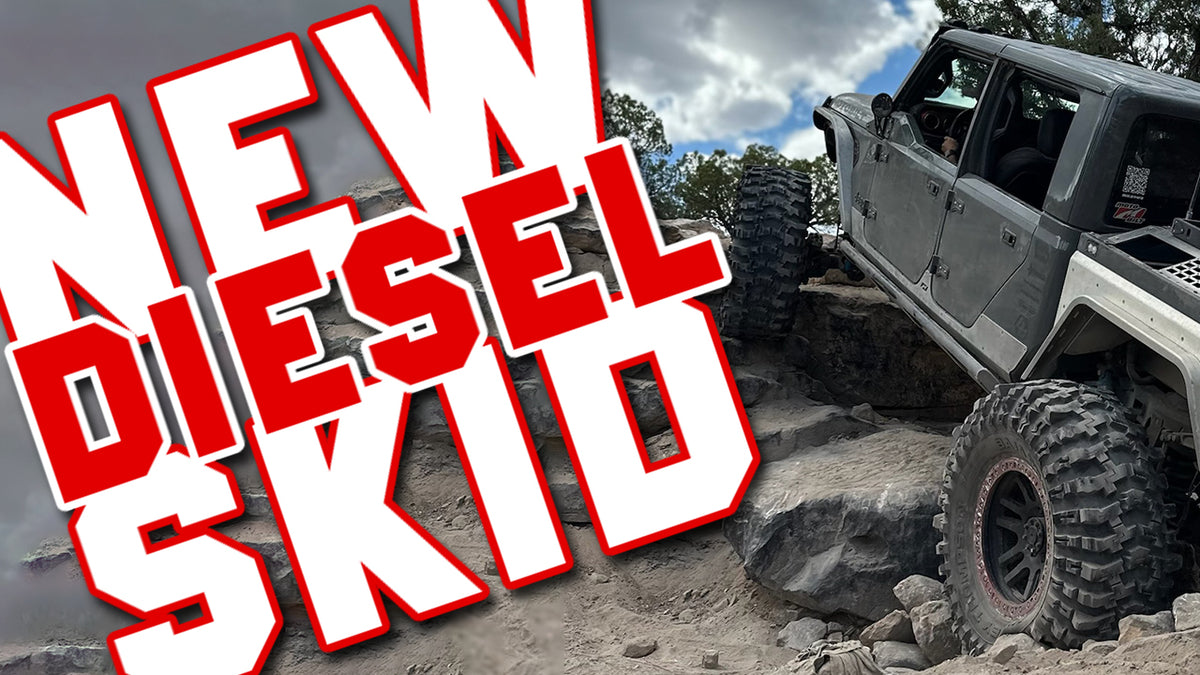 Introducing the New Jeep Gladiator Diesel Skid Plate System - Made in the USA!