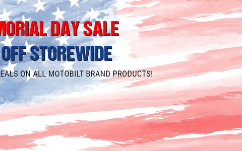 Memorial Day Sale - 10% off ALL Motobilt Brand Products