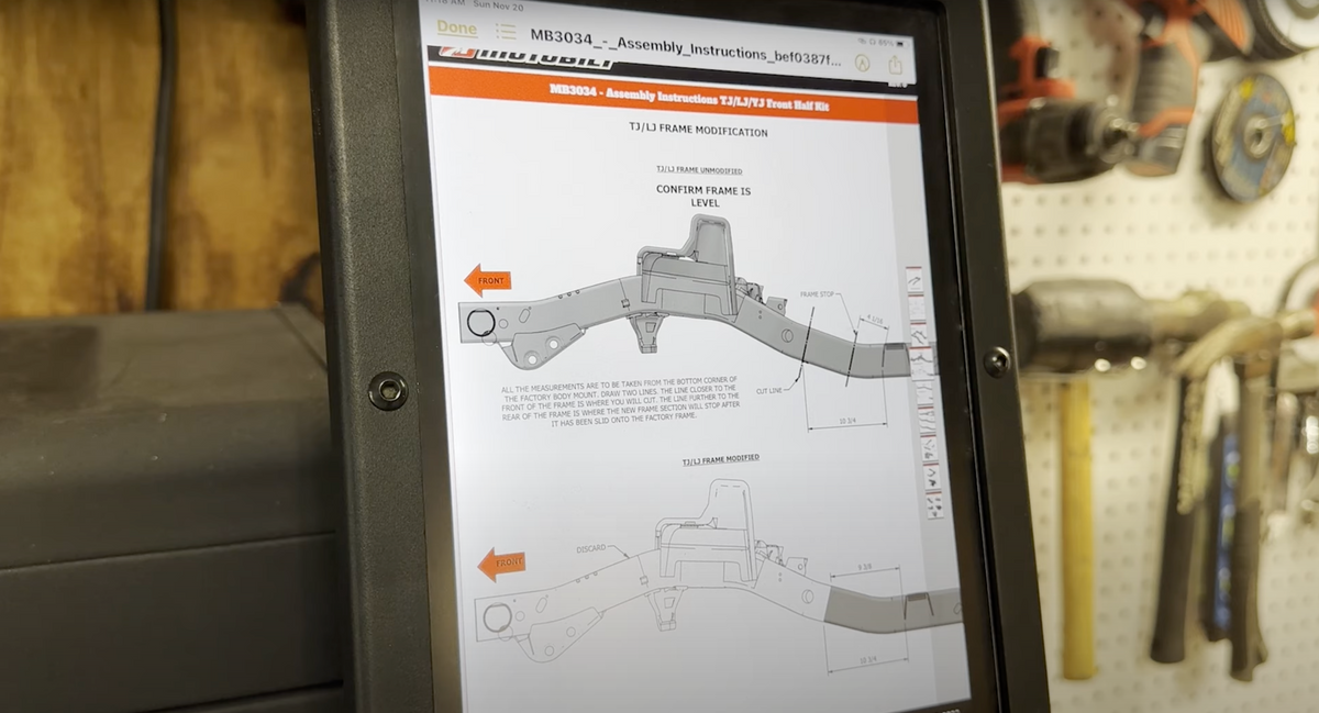 Recoil Off-Road Installing A Motobilt Front Half Kit for TJ/LJ/YJ