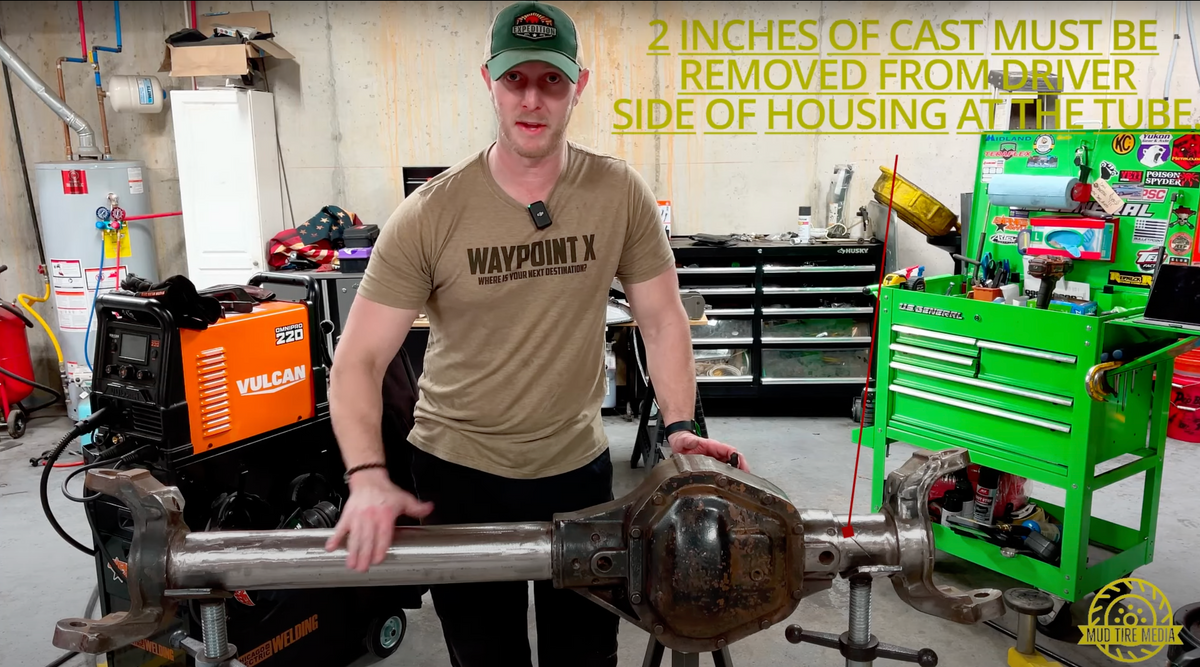 MudTireMedia assembles a Motobilt JK Dana 60 Truss for a Powerhouse Front Axle