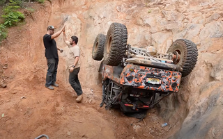 Rockstar Garage Conquers Morris Mountain in Delta, Alabama - Well Most of them.