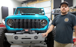 Crusher Front Bumper and Micro Rear Bumper for the Dirt Road Cred Jeep JLU Rubicon 392 Build